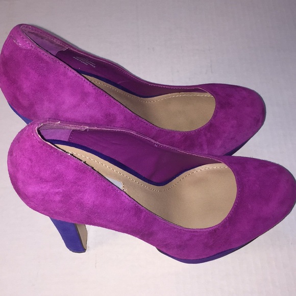 Steve Madden BEASST color block platform heels - Picture 7 of 8